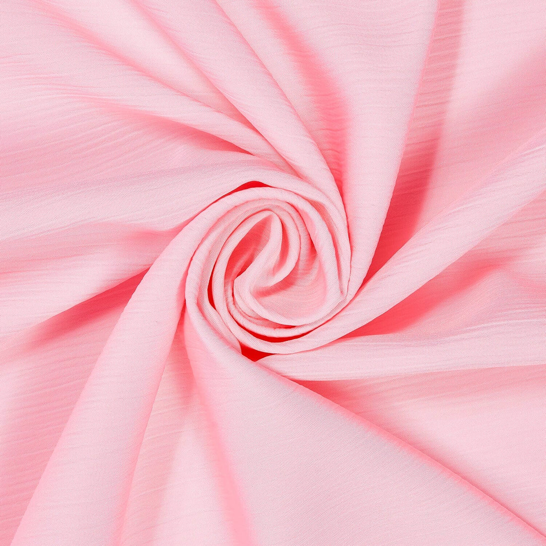 HOMBERG PINK CRINKLE MATERIAL—GRACEFUL DRAPES