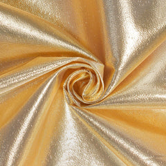 Polyester lame fabric gold color 58 inch