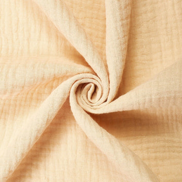 Columbia, South Carolina—Champagne Color—Double Cotton Gauze Material—Width 57/58 Inches Wide—Sold by the Yard—Nationwide Shipping Available.