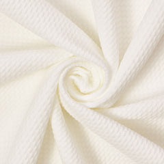Loungewear Fabric—Ivory Color—Premium Quality—59/60" Inches Wide—Available by the Yard—Nationwide Shipping