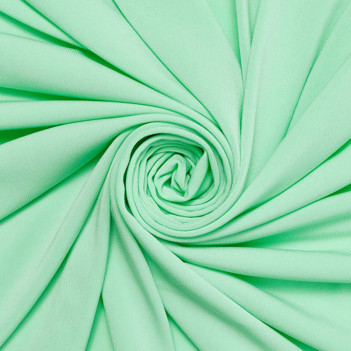 La Plata Maryland—Stretchy Breathable Knit Jersey Material—Seafoam Green Color—High-Quality—Multi-Purpose—Sold by The Yard—Nationwide Shipping