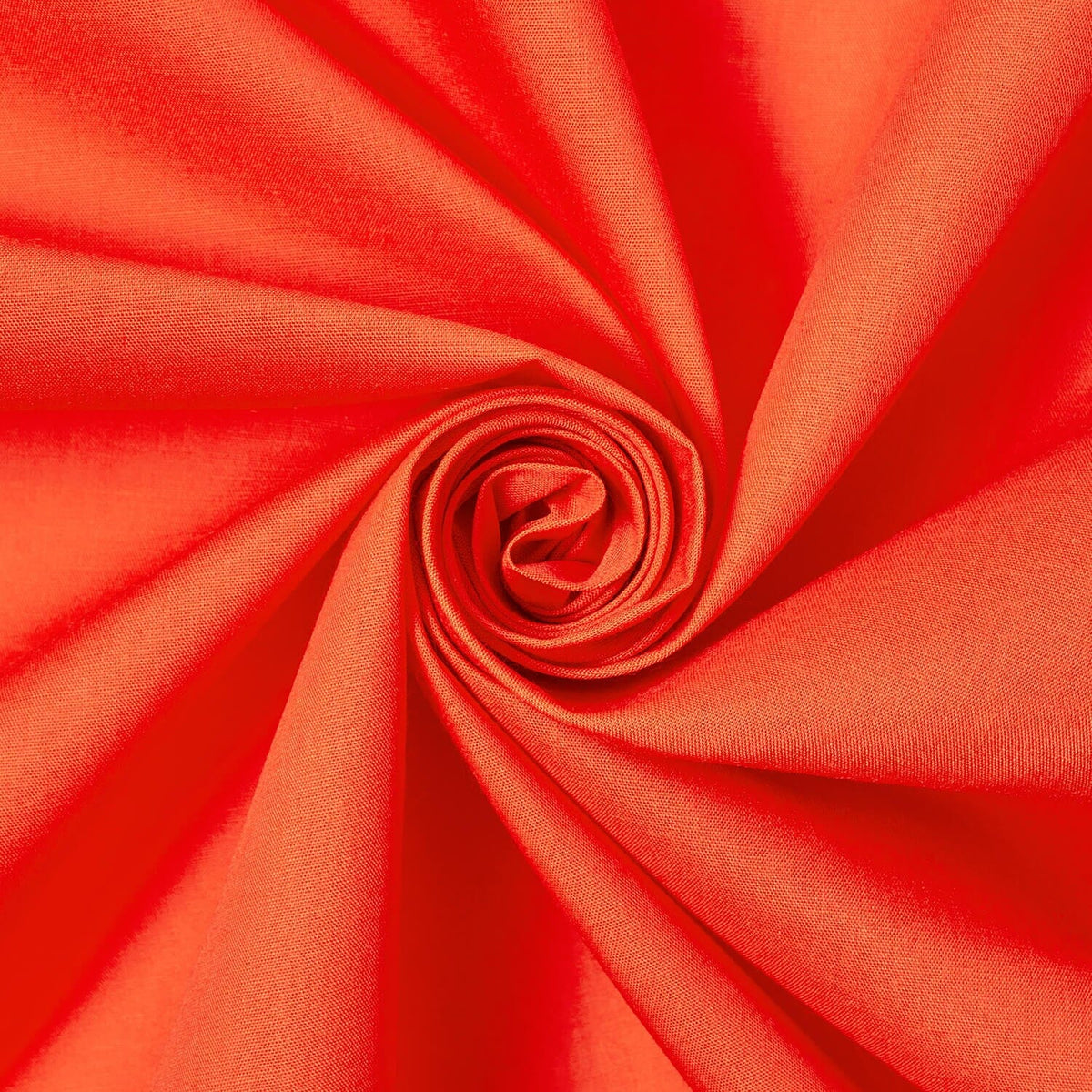 Vibrant Orange—Dress Fabric—80% Polyester, 20% Spandex—Available by the Yard—Width 58/60"—USA Shipping.