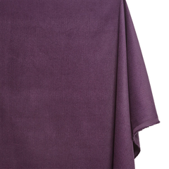Eggplant 100 Percent Cotton Corduroy Fabric 0.75 mm Thick 59–60 Inch
