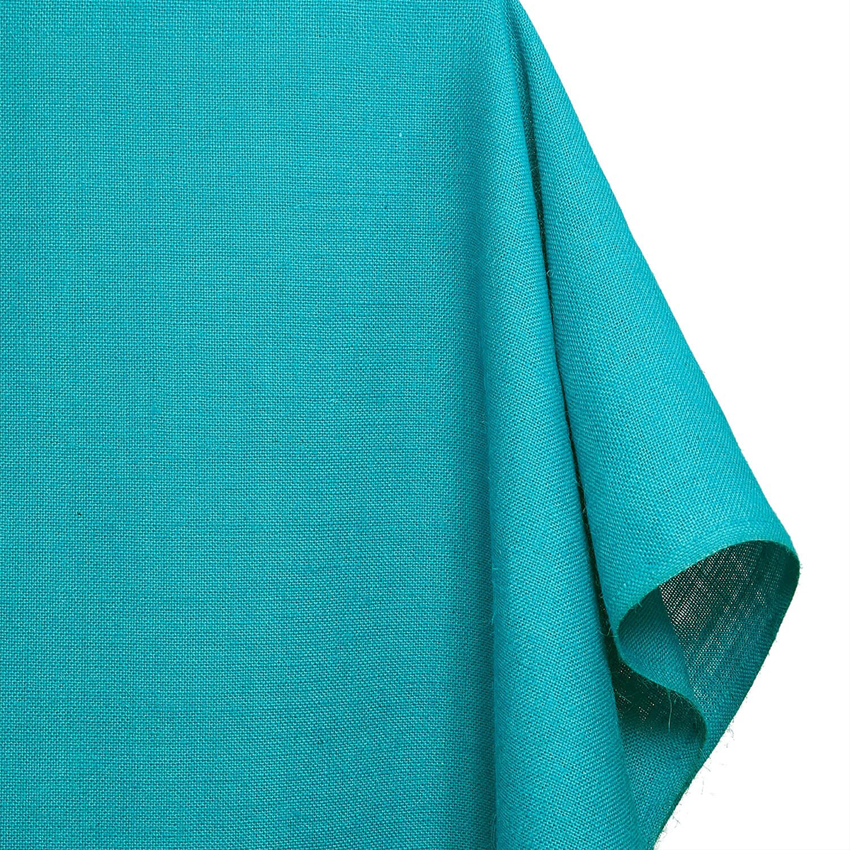 Sewing Burlap Fabric—Standard Jute—Turquoise Color—Sold by the Yard—Nationwide Shipping Available