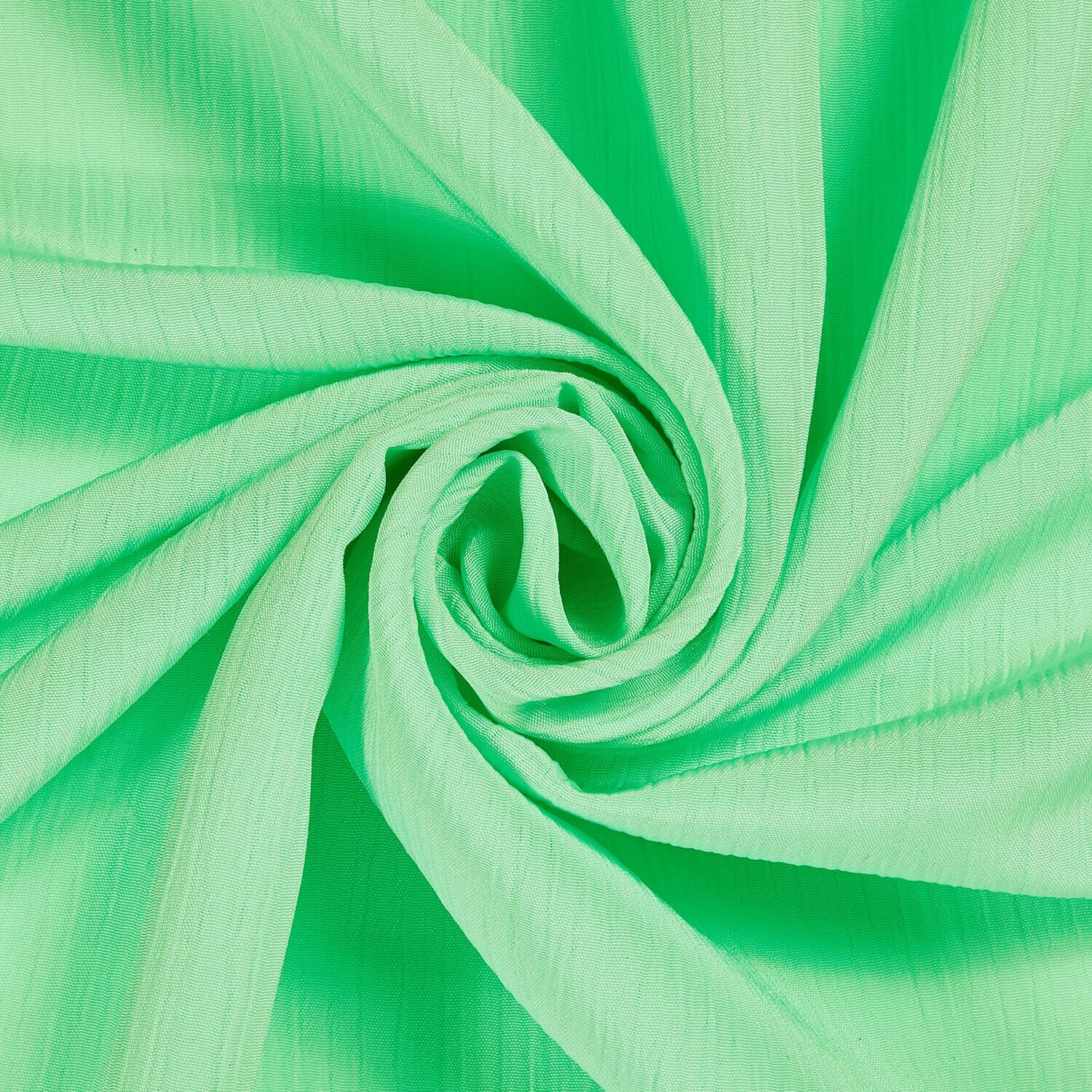 Pearl Mint Green Crinkle Material-100% Polyester