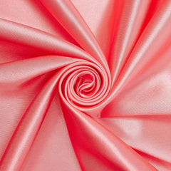 Soft Crepe Coral—100% Polyester Material—52"Inches Wide—Sold by the Yard—Ideal for Sewing Projects USA