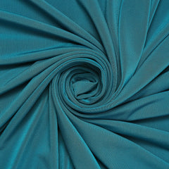 Faille Spruce Teal—ITY Knit Jersey Fabric—95% Polyester, 5% Spandex—Sold by The Yard—58/60 Inches Wide