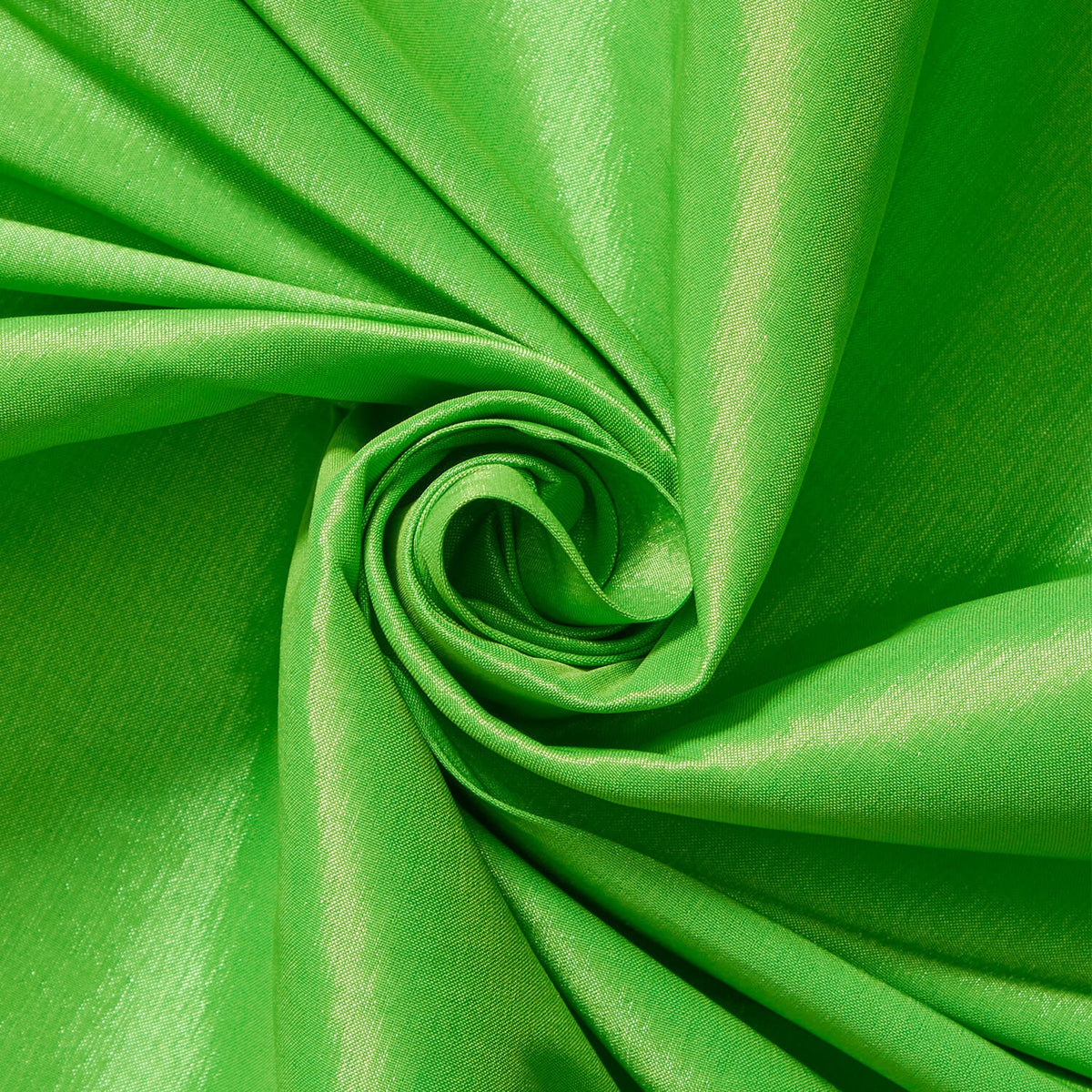 Fabric For Apparel—Apple Green—Taffeta Fabric—Width 57/58 Inches Wide—Sold by the Yard — Nationwide Shipping Available.