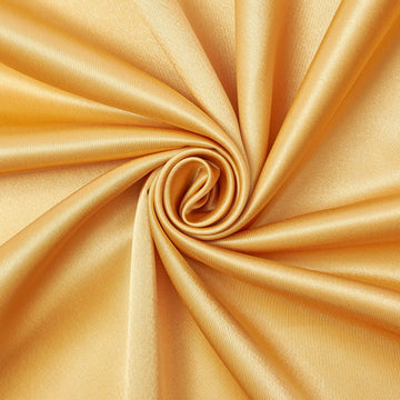 Lucien Gold—High-Quality Stripe—81% Polyester 19% Viscose—Sold by the Yard—54" Inches Wide