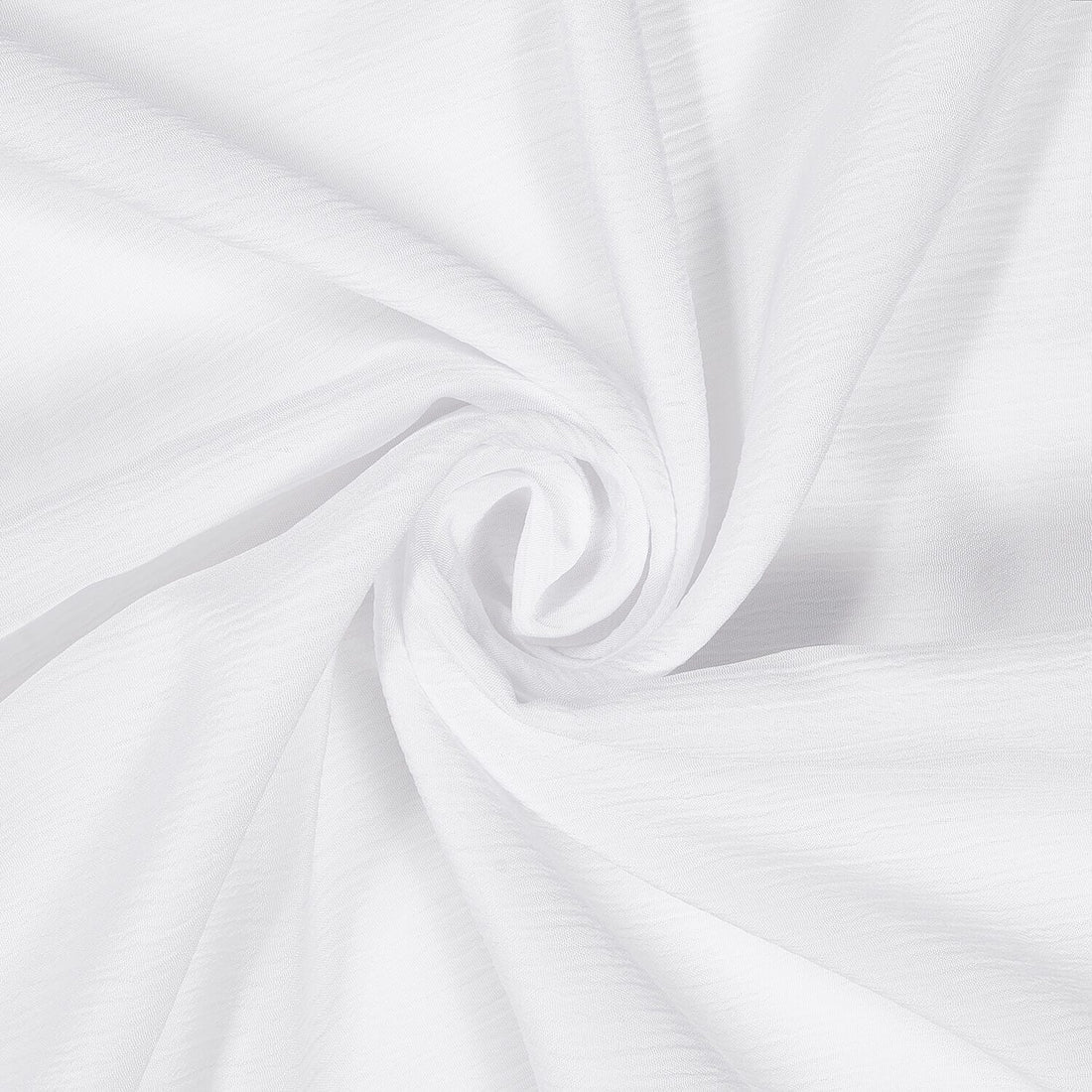 ENDIVE WHITE CRINKLE POLYESTER MATERIAL