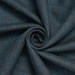 Sewing Black Teal—Polyester Blend Fabric—Smooth Texture—55/45-Poly-Cotton Blend—(58/59 Inch) Wide—Sold by the Yard—Multi-Purpose—Available for Nationwide Shipping