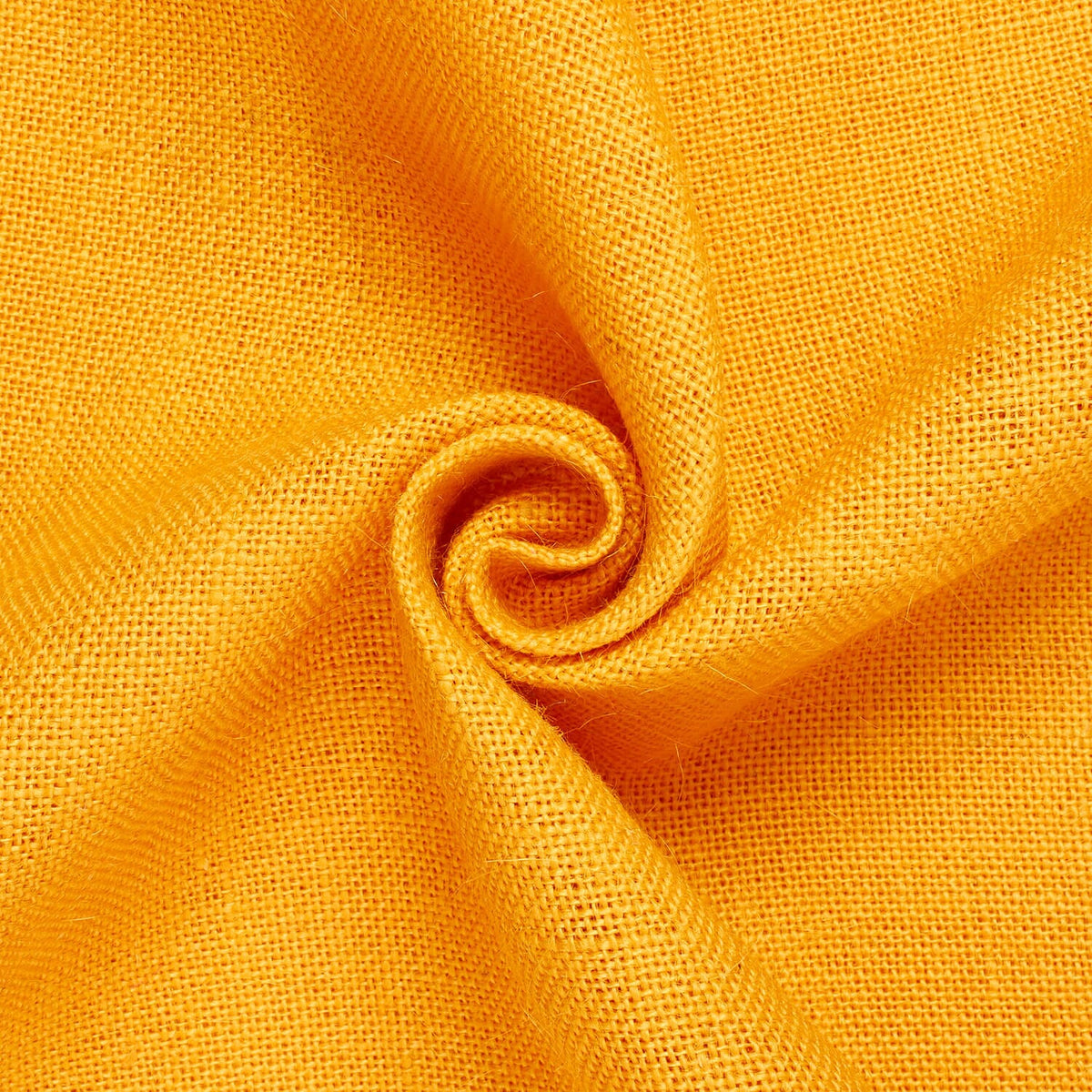 Standard Jute Fabric—Sunflower Yellow Color—Standard Jute Burlap—Sustainable—Columbia SC—60" Inch Wide—Fast USA Shipping