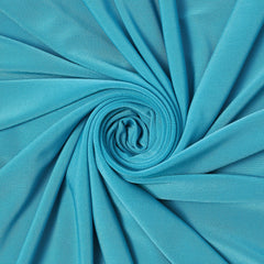 Southern Style—Turquoise Color—Polyester Blend Knit Jersey—Sold by the Yard— Nationwide Shipping Available