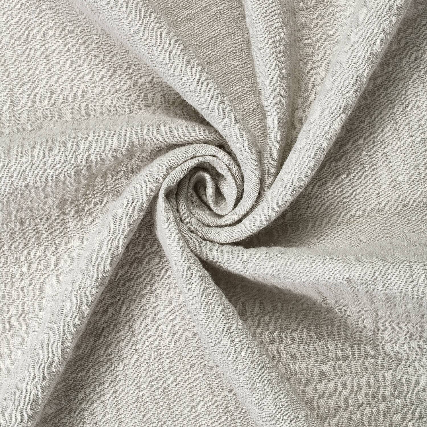 Crisp Texture Fabric—Cotton Gauze Material—High-Quality—Multi-Purpose—Long-Lasting—Sold by The Yard