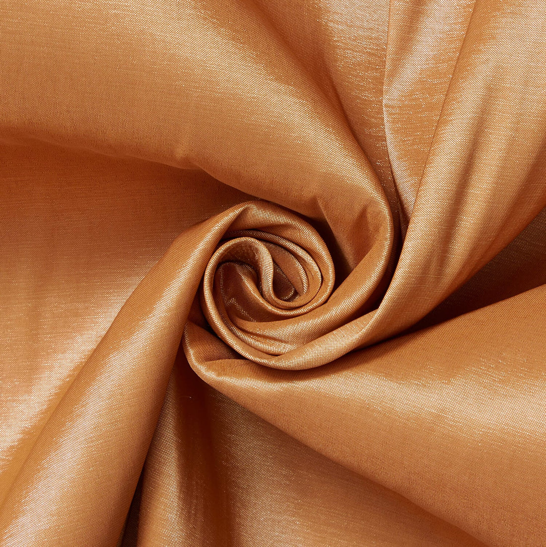 BOLD STRETCH TAFFETA MATERIAL IN GOLDEN BROWN