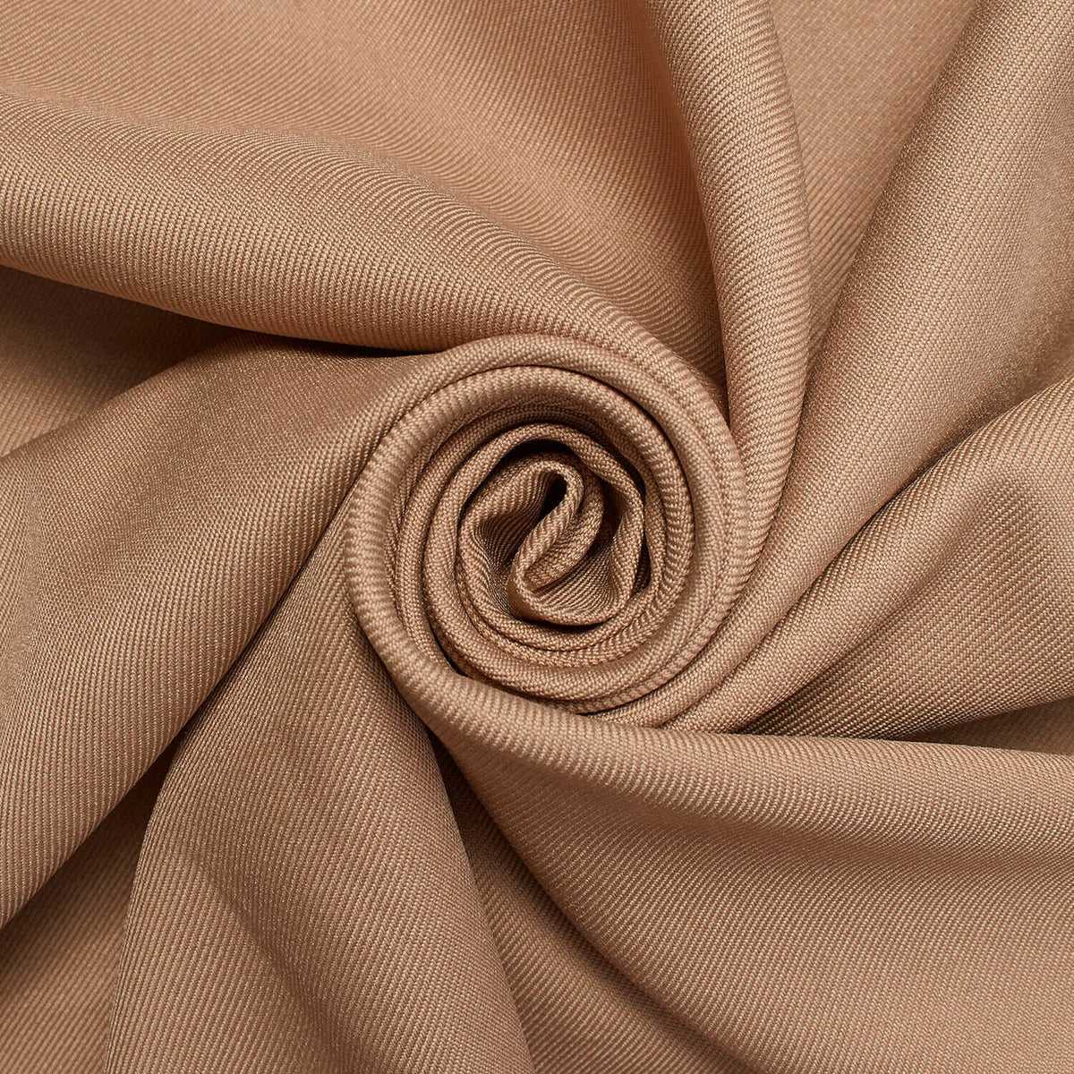 Khaki polyester gabardine fabric—fabric sold by BeautifulWindowsElgin.com
