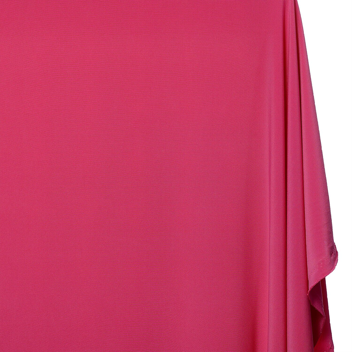 Lipstick Knit Fuchsia Pink Color—Stretch Velvet Fabric—90% Polyester, 10% Spandex—60/61 Inches—Sold by the Yard