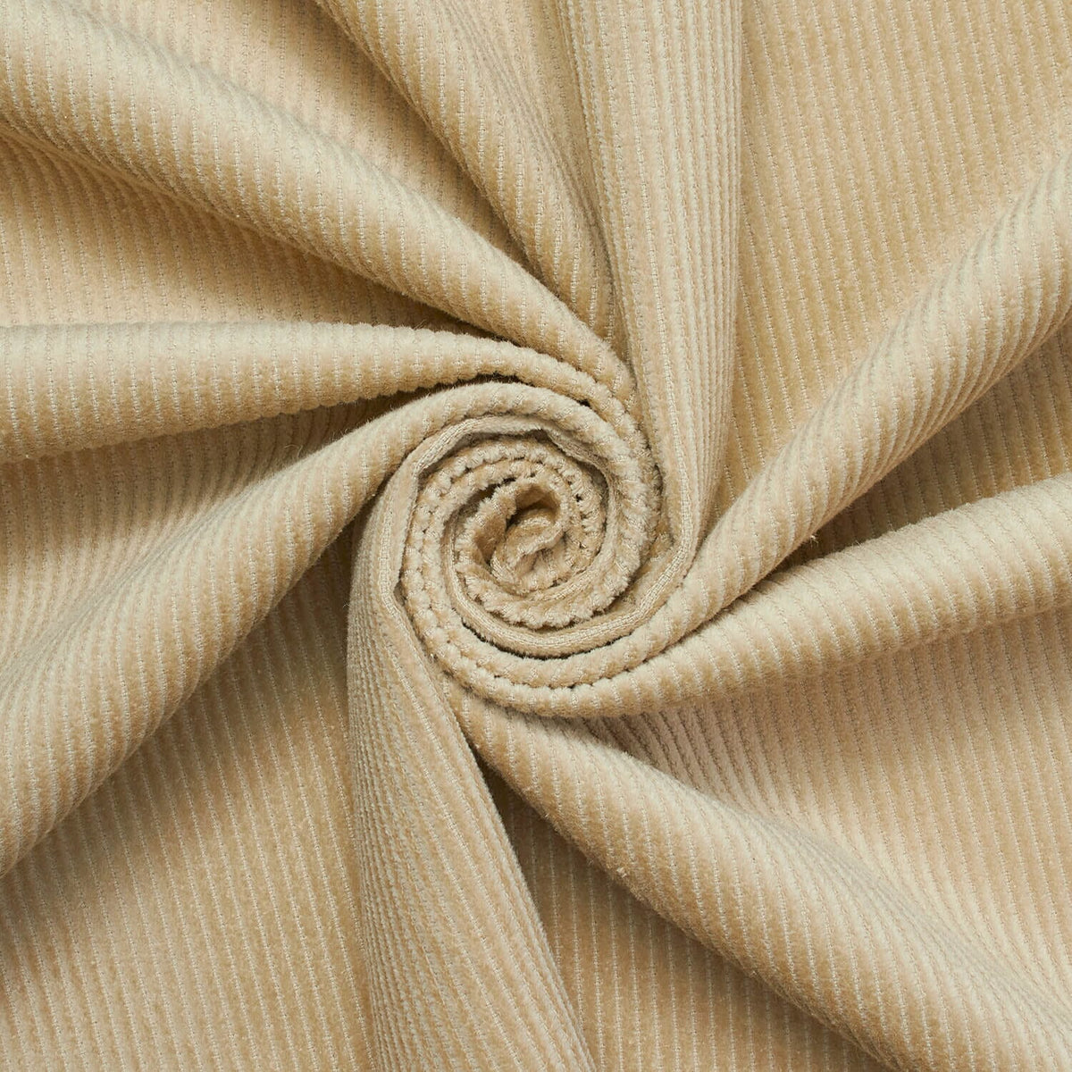 Bone Hue Corduroy|0.75mm Thick Material|59/60-Inch-Wide Fabric |Beautiful Windows Elgin USA


