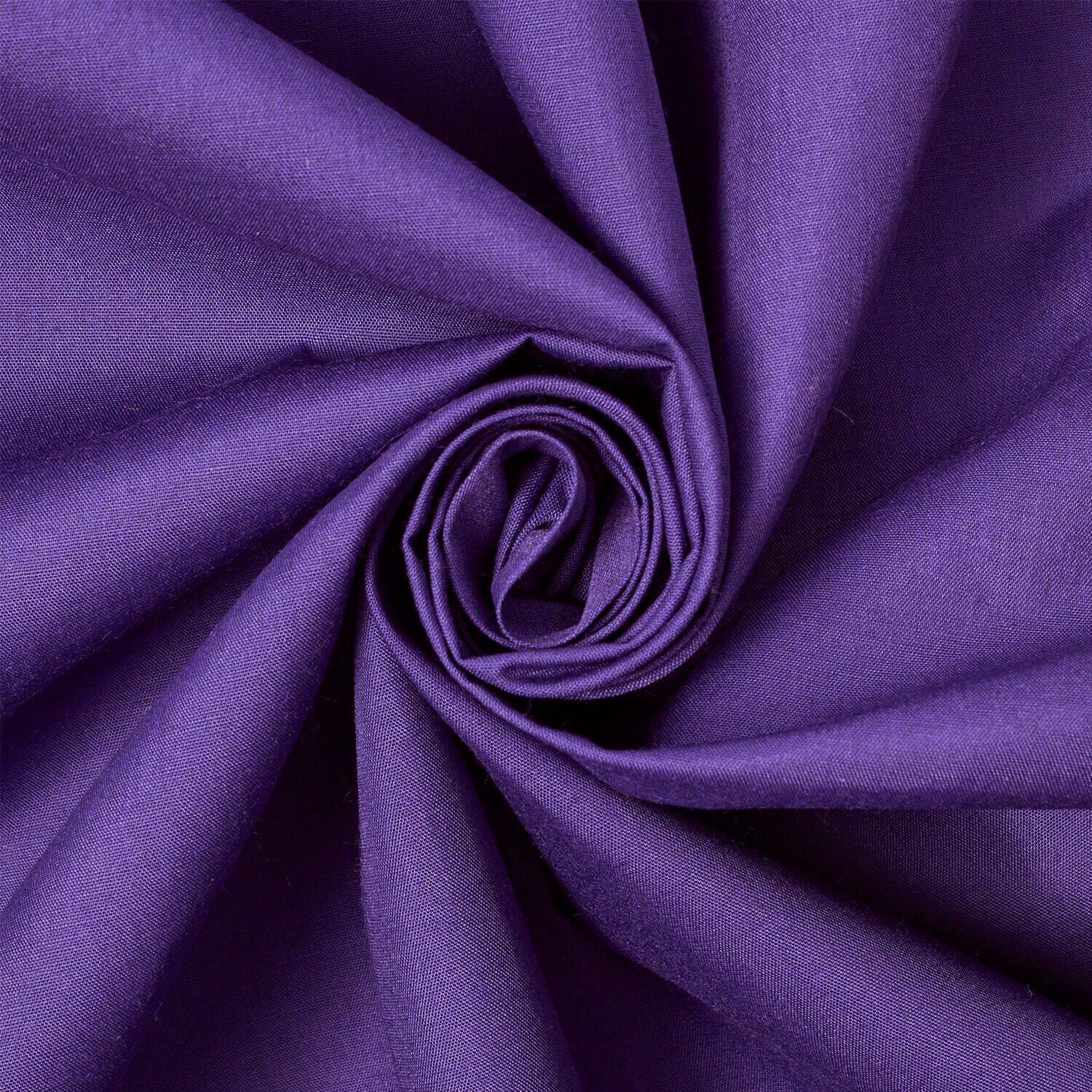 Royal Purple Broadcloth Fabric 58-Inch-Wide Poly Cotton Blend| Beautiful Windows Elgin