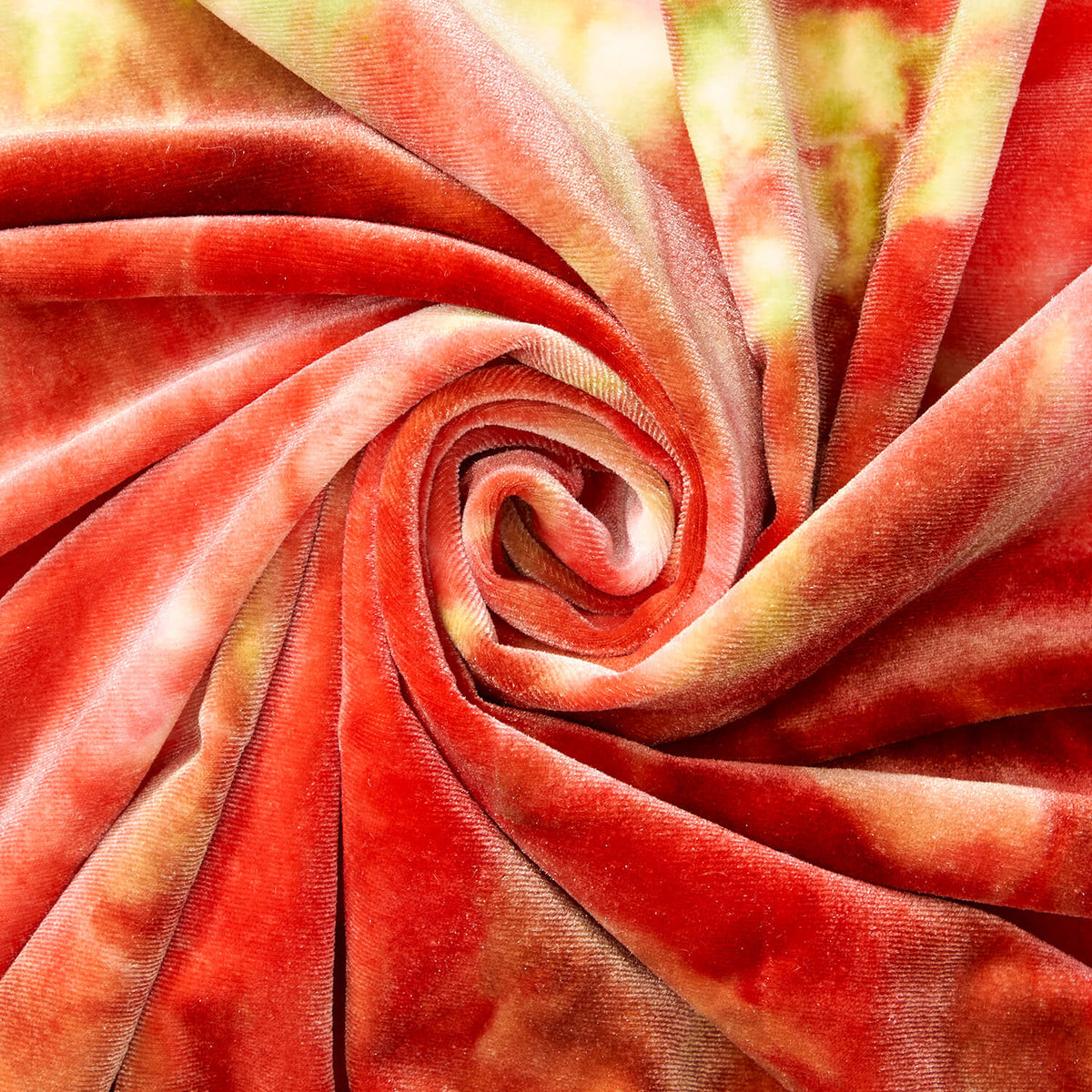 Burgundy-Green velvet fabric online — sold by the yard