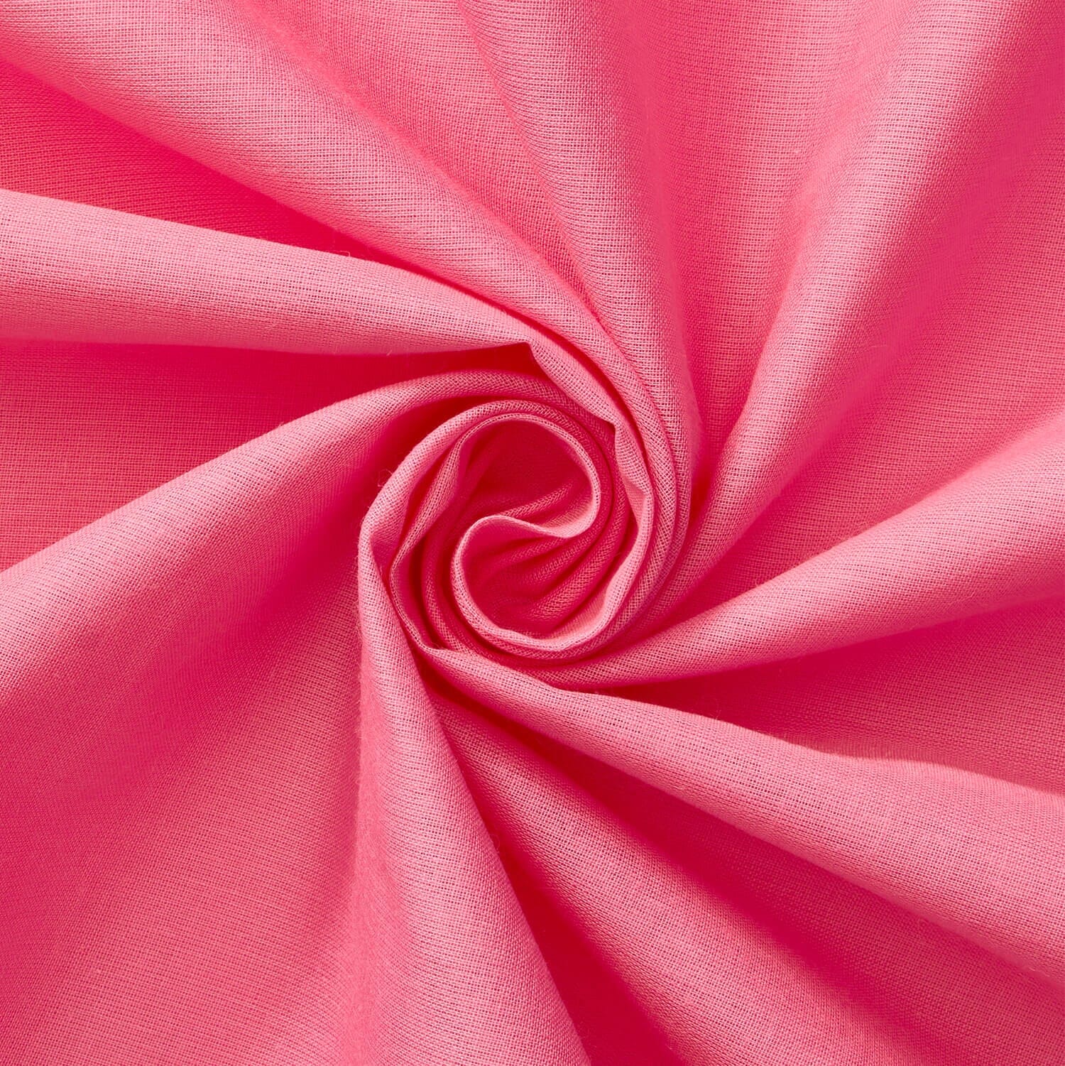 Premium High-Count Cotton Lawn Batiste Soft Candy Pink 54" Wide Fabric by the Yard