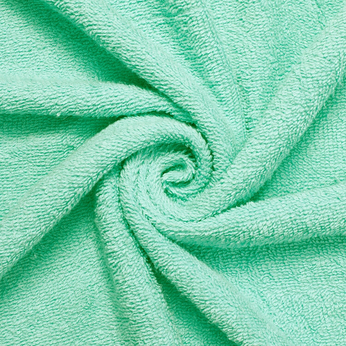Terry Cloth Material—Mint Green—100% Polyester—Ideal for Formal Attire—58/60" Wide—Available by the Yard