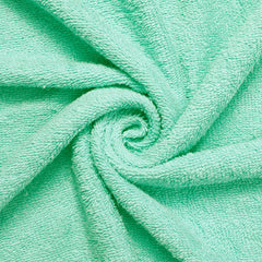 Terry Cloth Material—Mint Green—100% Polyester—Ideal for Formal Attire—58/60" Wide—Available by the Yard