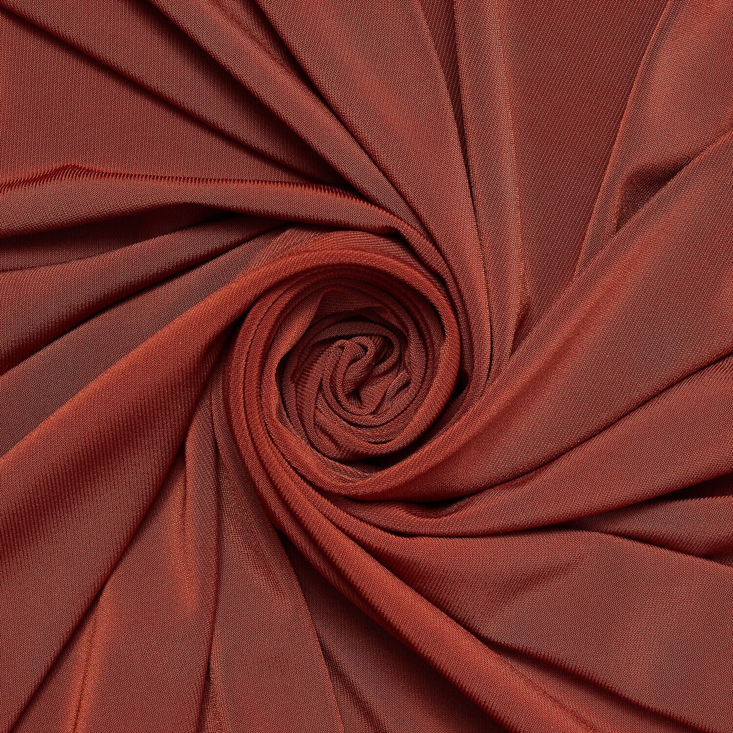 ITY Fabric—Knit Stretch Spandex—Rust Color—High-Quality—100% Polyester—58/60 Inches Wide—Available by the Yard—Online USA