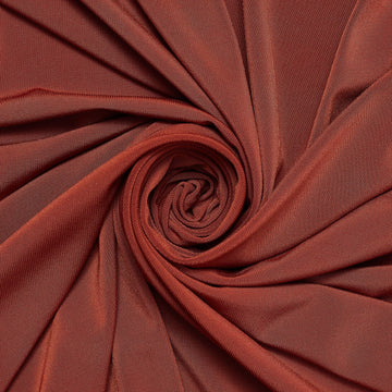 ITY Fabric—Knit Stretch Spandex—Rust Color—High-Quality—100% Polyester—58/60 Inches Wide—Available by the Yard—Online USA