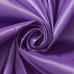 Taffeta Fabric—Purple Shade—Composition: 60% Polyester, 35% Nylon, 5% Spandex—Available by the Yard—Width: 60/61 Inches.