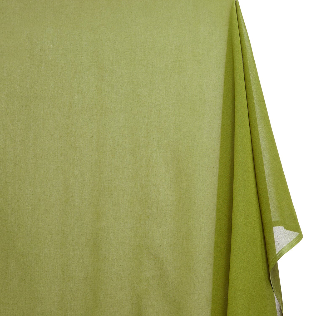 Organic Solid—Olive Green—Lawn Multi-Purpose Fashion Fabric—57/58 Inches Wide—100% Cotton—Sold by the Yard