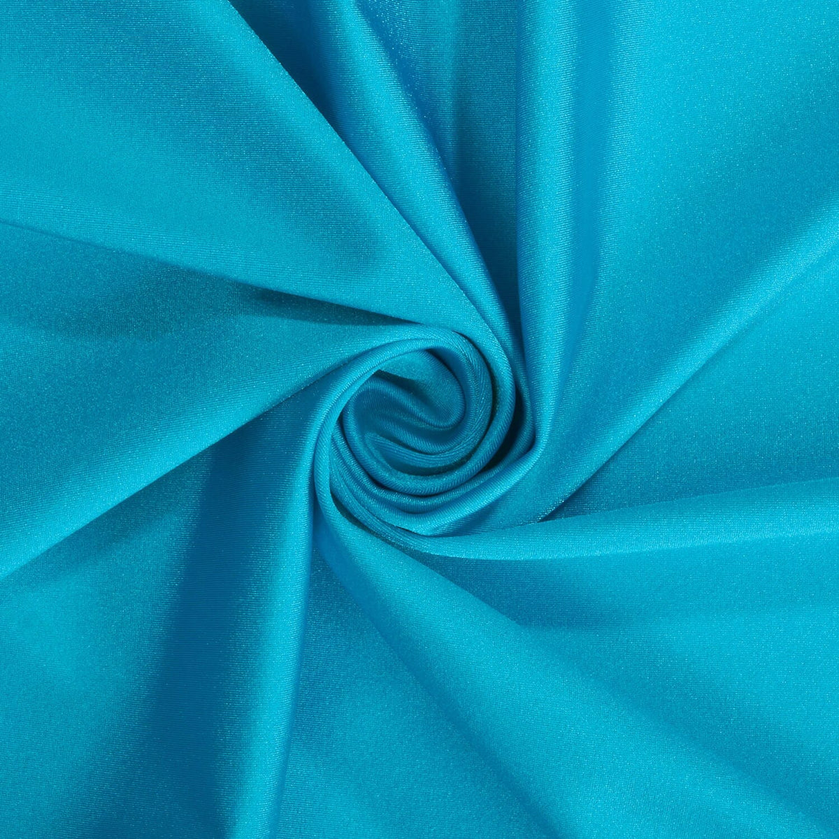 Zaitun—Shiny Tricot Fabric—Turquoise—80% Nylon, 20% Spandex—(58/59 Inch) Wide—Sold by the Yard