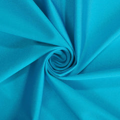 Zaitun—Shiny Tricot Fabric—Turquoise—80% Nylon, 20% Spandex—(58/59 Inch) Wide—Sold by the Yard