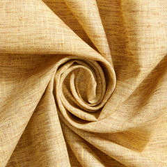 Golden Glamour Two Tone Poplin Yellow & Brown Material—55/45-Poly-Cotton Blend—(58/59 Inch) Wide—Sold by the Yard—Multi-Purpose—Available for Nationwide Shipping