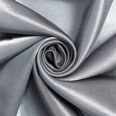 Crepe Satin—Grey—High-Quality —100% Polyester—Sold by the Yard—54" Inches Wide