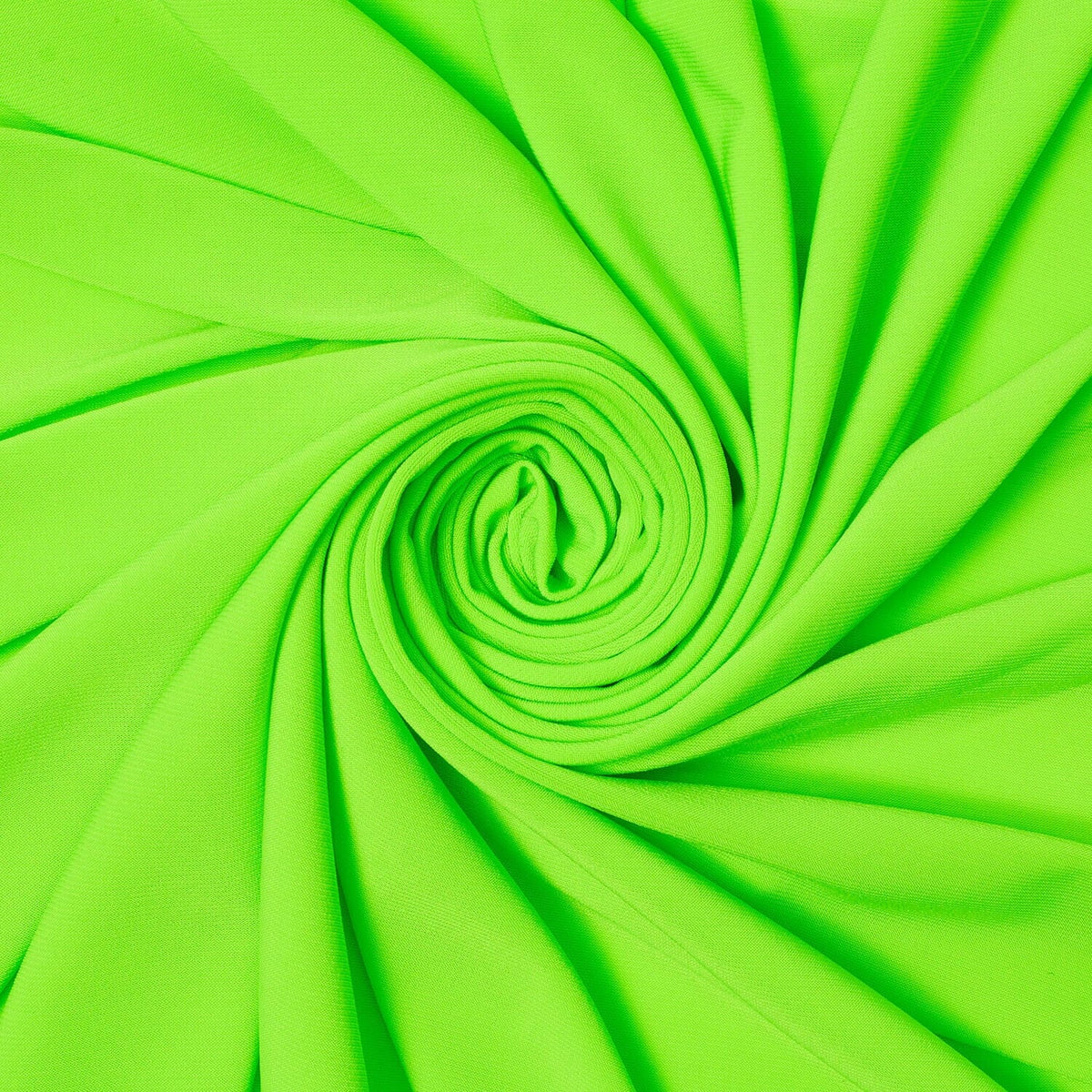 Crisp Lime Green Fabric Online—Apparel Sewing Fabric—100% Polyester—Sold by the Yard—Width 52" Inches Wide—Available in the USA.
