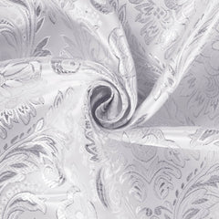 Fuchsia Gold Floral Brocade – Elegant Damask by the Yard