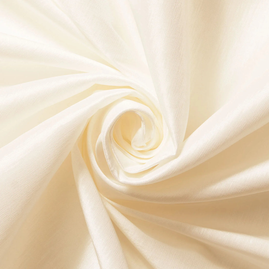 OFF WHITE STRETCH TAFFETA BRIDAL MATERIAL