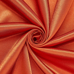 Rust crepe back satin fabric polyester | Sold by Beautiful Windows Elgin