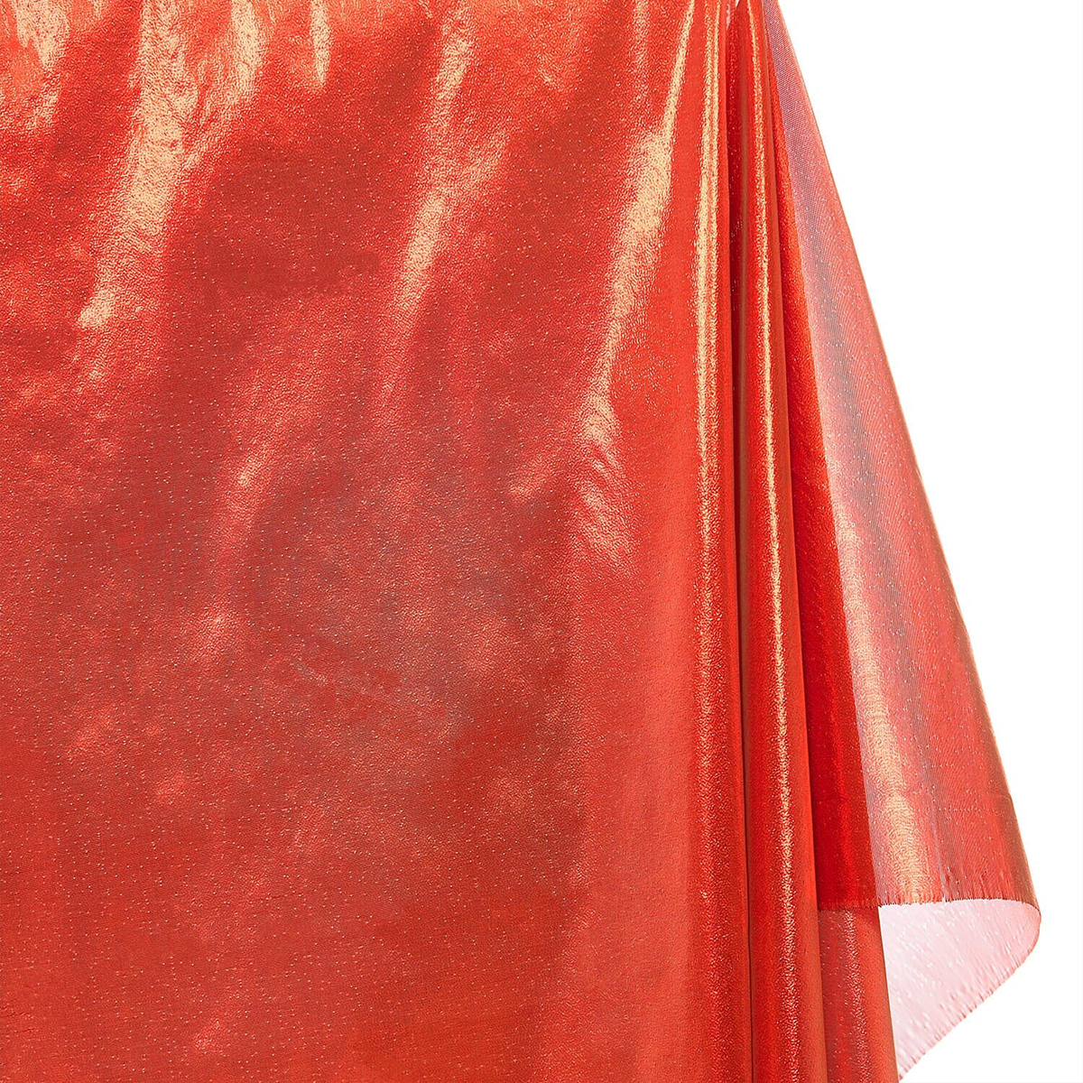 Close-up of red fabric with a textured surface| Beautiful Windows Elgin