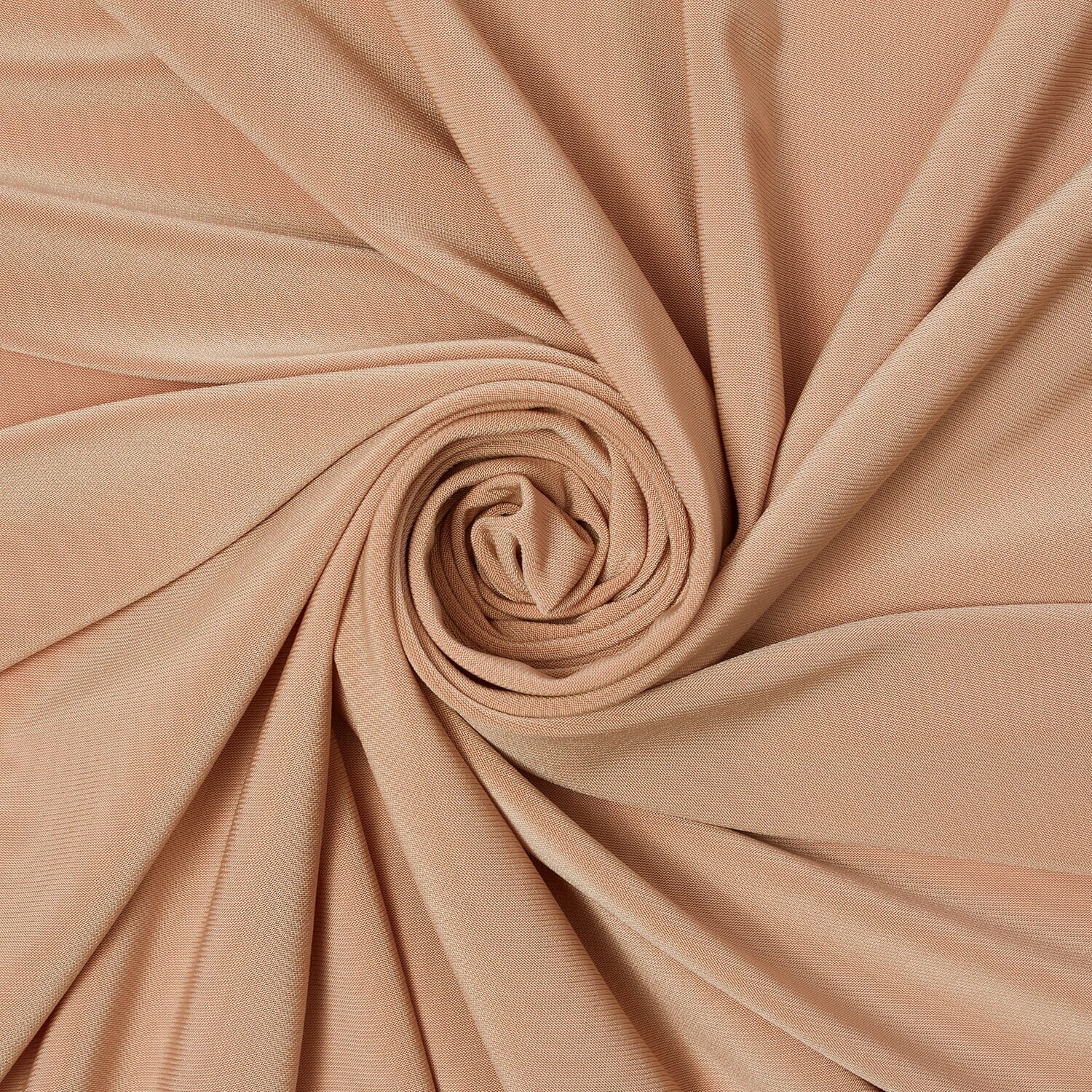 Saint Georigia—Nude Hue Fabric—95% Polyester, 5% Spandex— Width 58/60" Wide— Ideal for Apparel—Sold by the Yard
