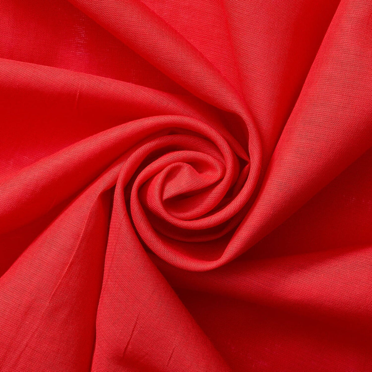 Preppy-Inspired Crimson Red Lawn Material-100% Cotton-54" Wide Fabric By The Yard