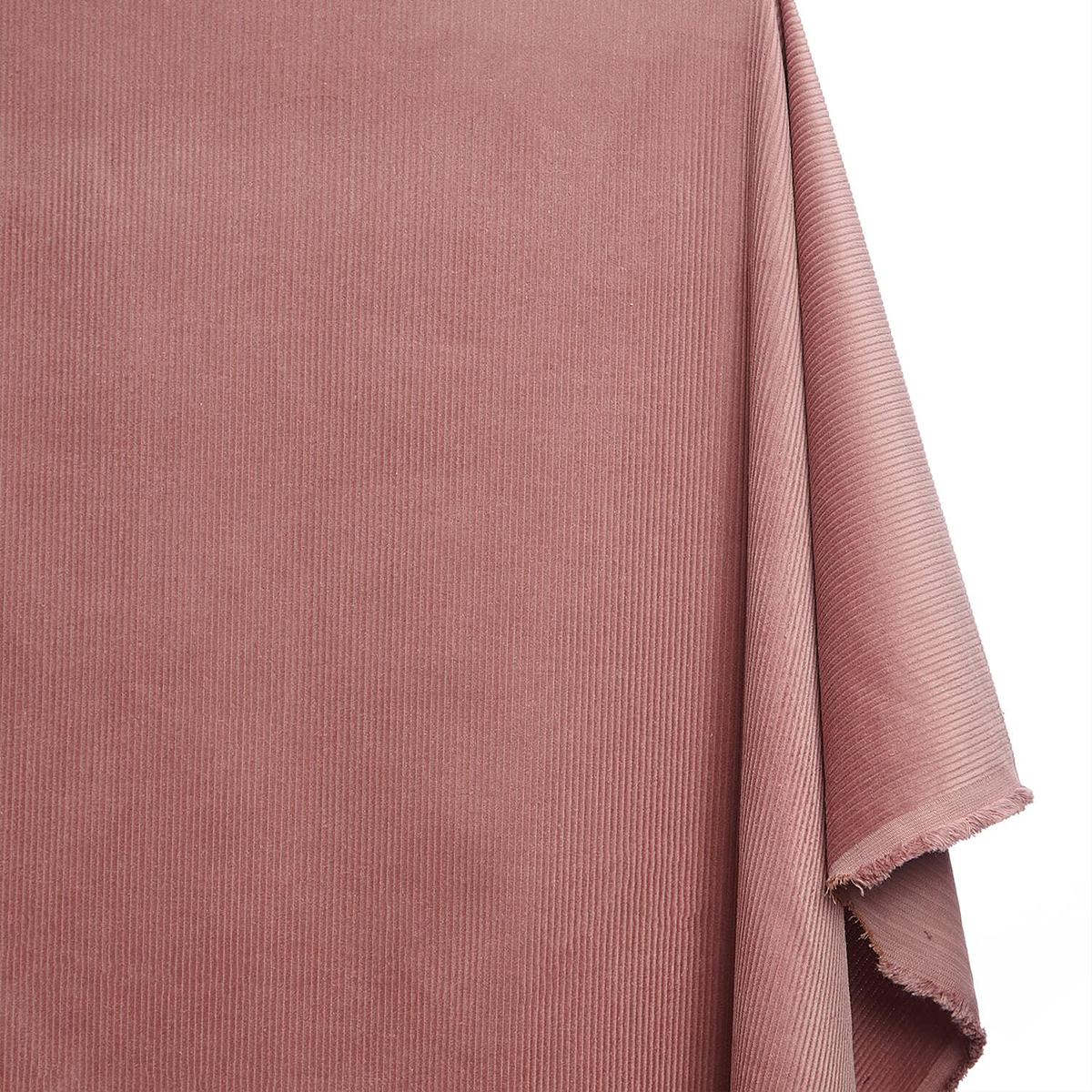 Woodrose Mauve—Standard Corduroy Material—0.75 Millimeters Thick—100% Cotton—59-60"Inch Wide—15.3 Ounces—Sold by the Yard