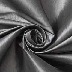 Charcoal Glide Grey Stretch Taffeta Material-60"Inches Wide