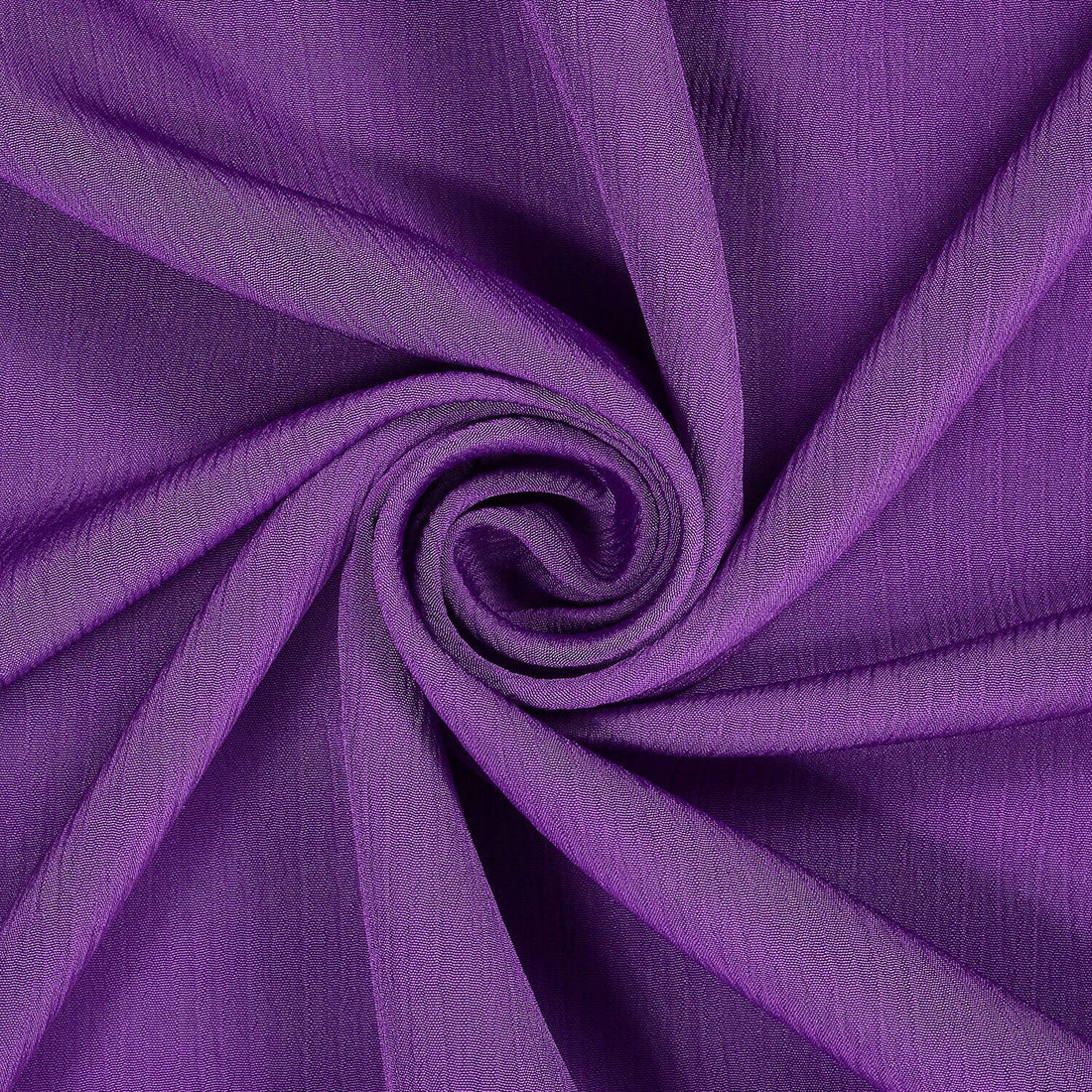EMMETT PURPLE CRINKLE POLYESTER MATERIAL