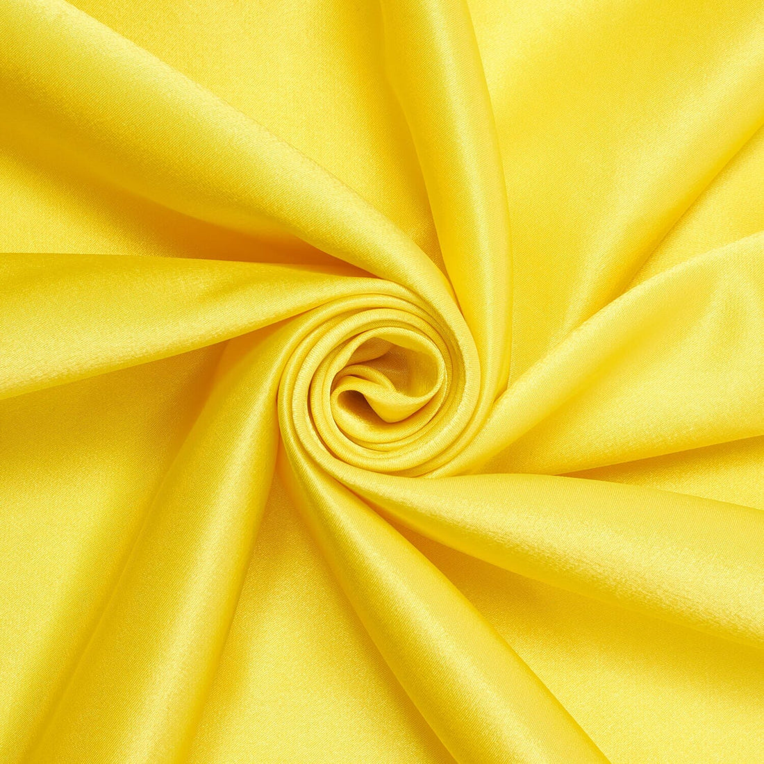 INDIE NEON  YELLOW CREPE BACK SATIN MATERIAL