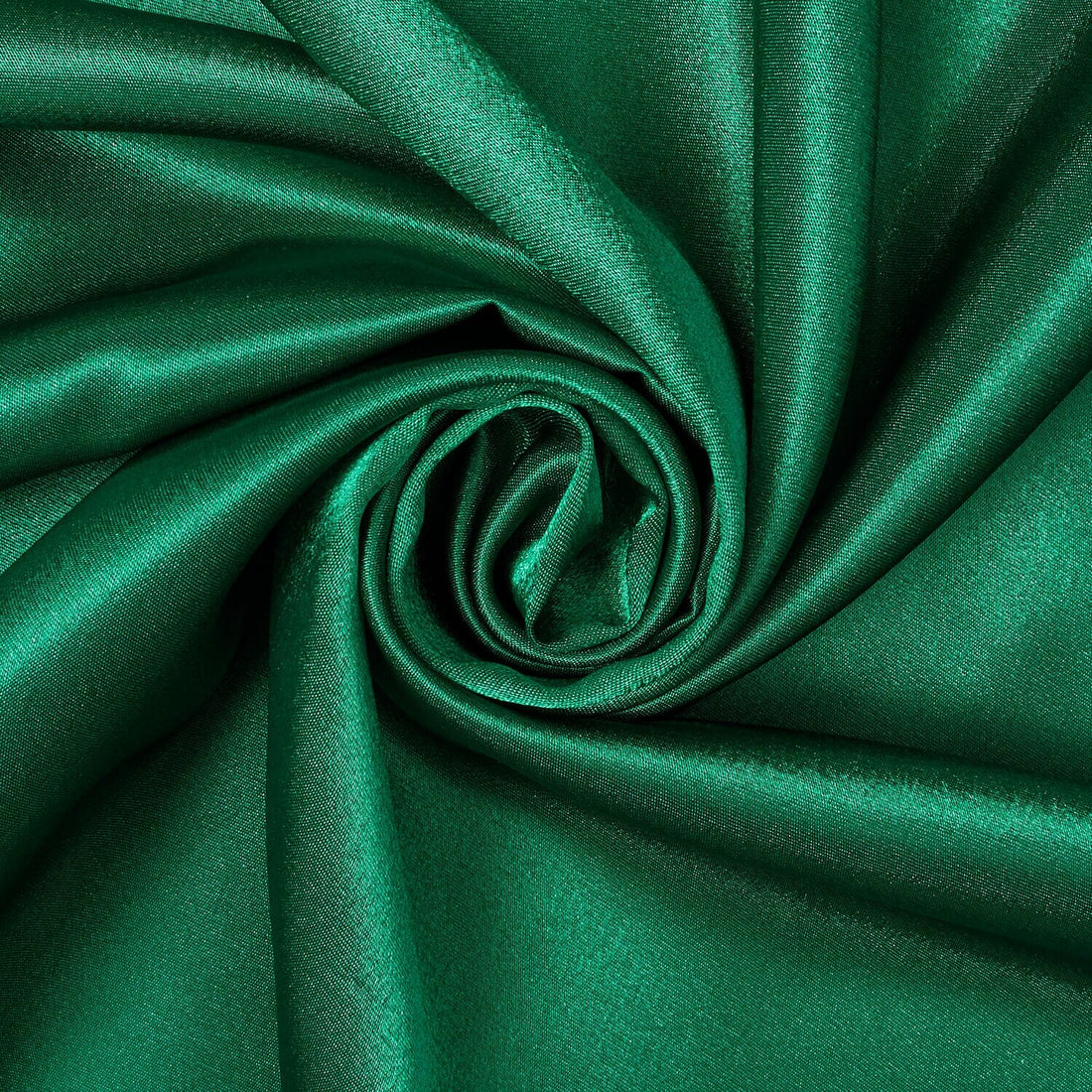 COBAIN HUNTER GREEN CREPE BACK SATIN MATERIAL