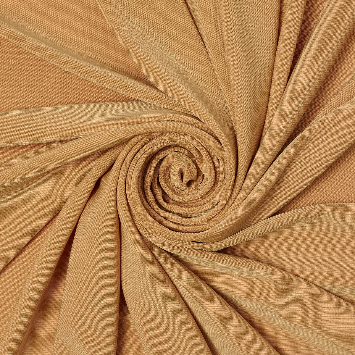 Raven Brush Mist-Golden Brown Knit Jersey Fabric—Sold By The Yard—Width 60/61 Inches—Available for Nationwide Shipping