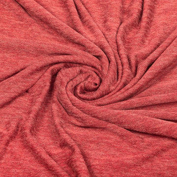 Coral Color— Hacci Knit Material—100% Polyester—Available by the Yard—54"Inches Wide— Nationwide Fabric Shipping