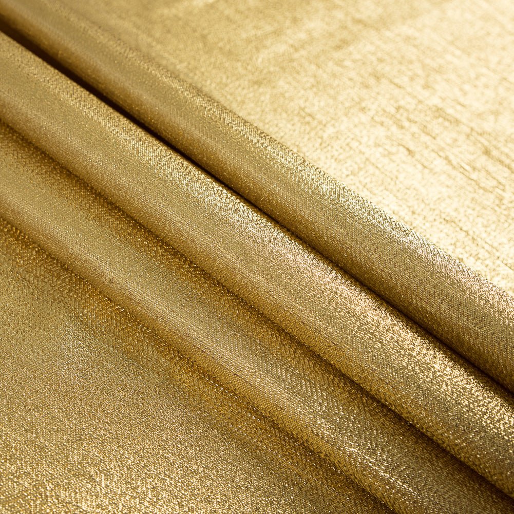 Buy Woven Lame Metallic Gold Fabric-Beautiful Windows Elgin Fabrics Store & Drapery Making Services!